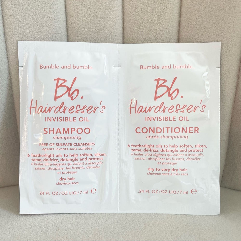 $3 Add on Bumble and Bumble Shampoo & Conditioner